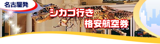 シカゴ行き　格安航空券一覧